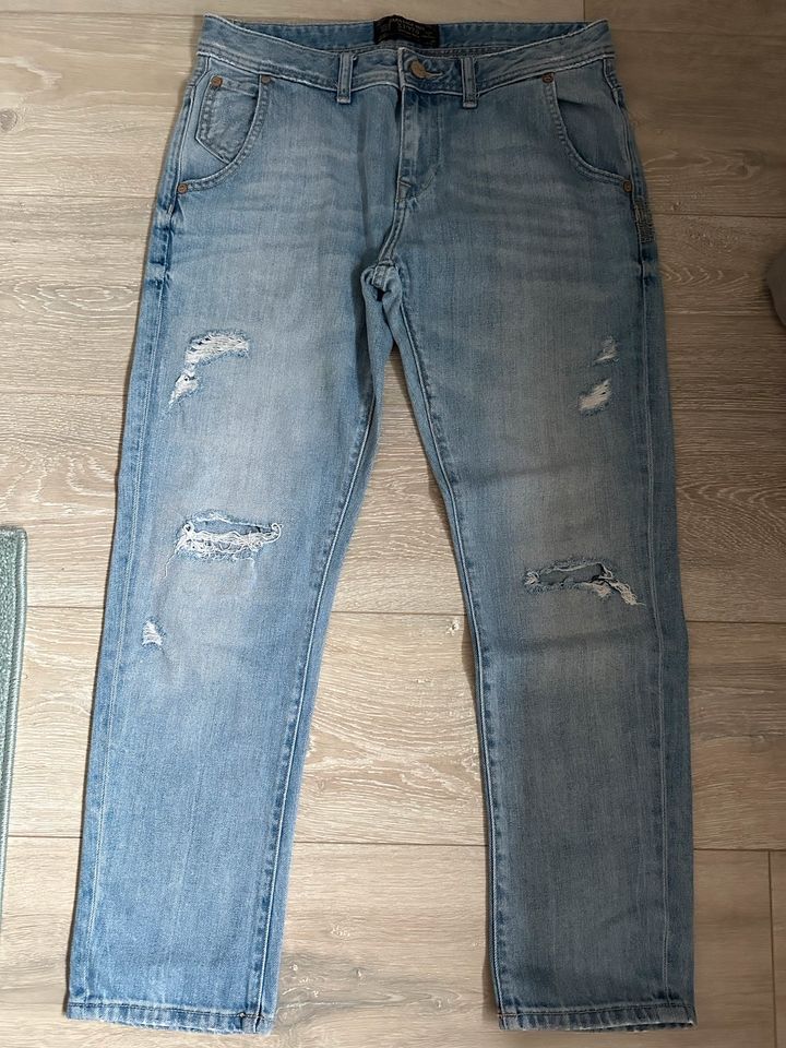 ZARA Jeans blau straight leg Gr. 36 S wie Neu in Lambsheim