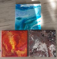 Acryl Pouring, Leinwand Bilder 20×20 cm Berlin - Hellersdorf Vorschau