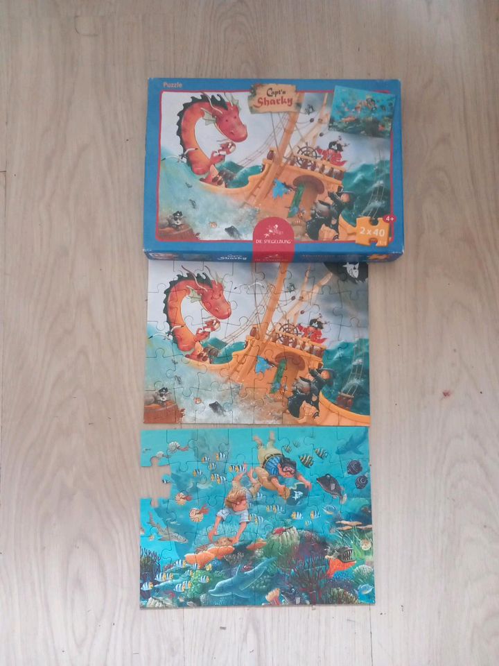 Puzzle  Capt'n Sharky 2x40, 4+ in Wegberg