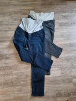 2 Schwangerschafts-Jeans Größe 44 Umstands-Hosen Sachsen - Olbersdorf Vorschau