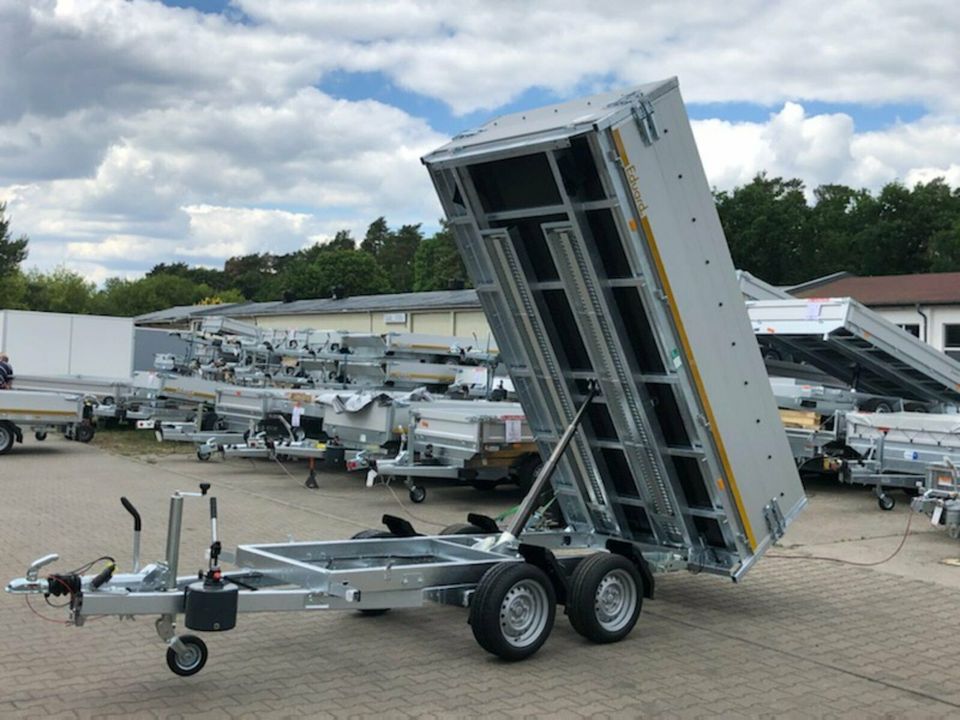 ⭐️ Eduard Heck-Kipper 3000kg 311x160x60cm Rampen Flachplane 63 in Schöneiche bei Berlin