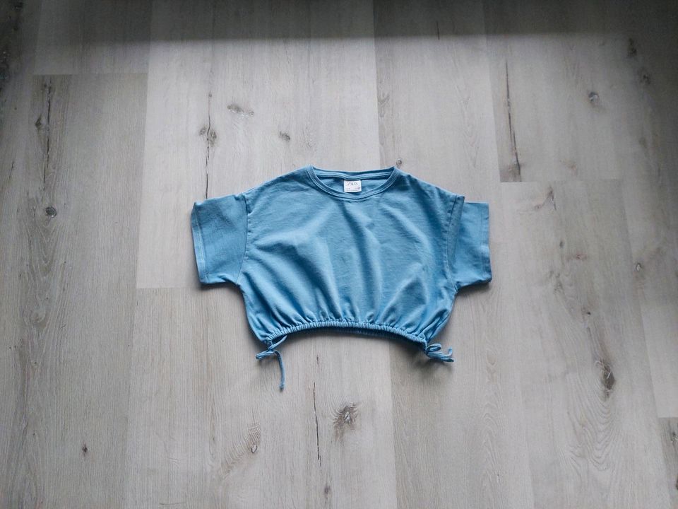 Shirt blau, Gr. 134 , Zara in Großenseebach