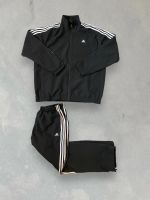 Adidas Trainingsanzug / Tracksuit Vintage schwarz weiß Gr XL 90s Nordrhein-Westfalen - Krefeld Vorschau