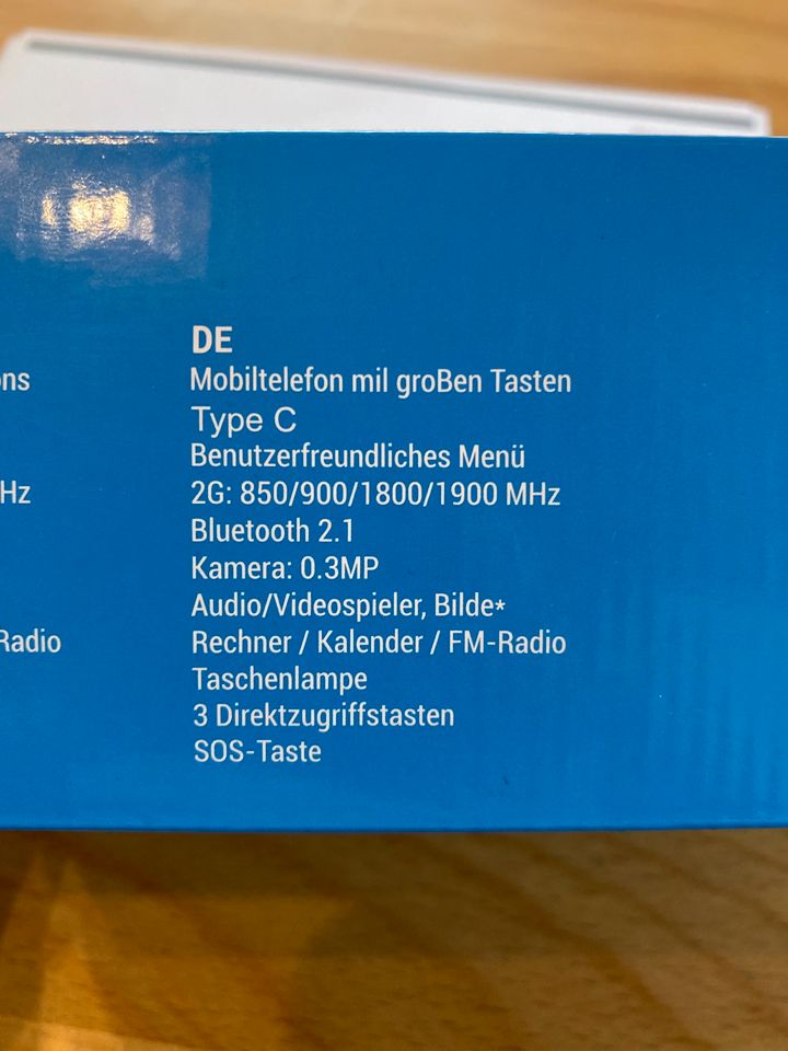 Seniorenhandy GSM Telefon TOKVIA T102 ‼️ Neuwertig in Staufenberg