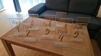 Goldene Tischnummern für eine Hochzeit oder andere Feierlichkeite Rheinland-Pfalz - Bitburg Vorschau