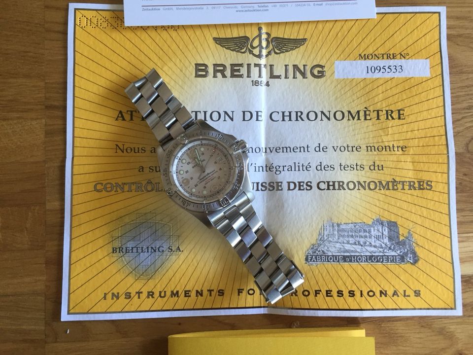 Breitling Superocean Steelfish Automatik Ref. A17390-1714 Fullset in Hamburg