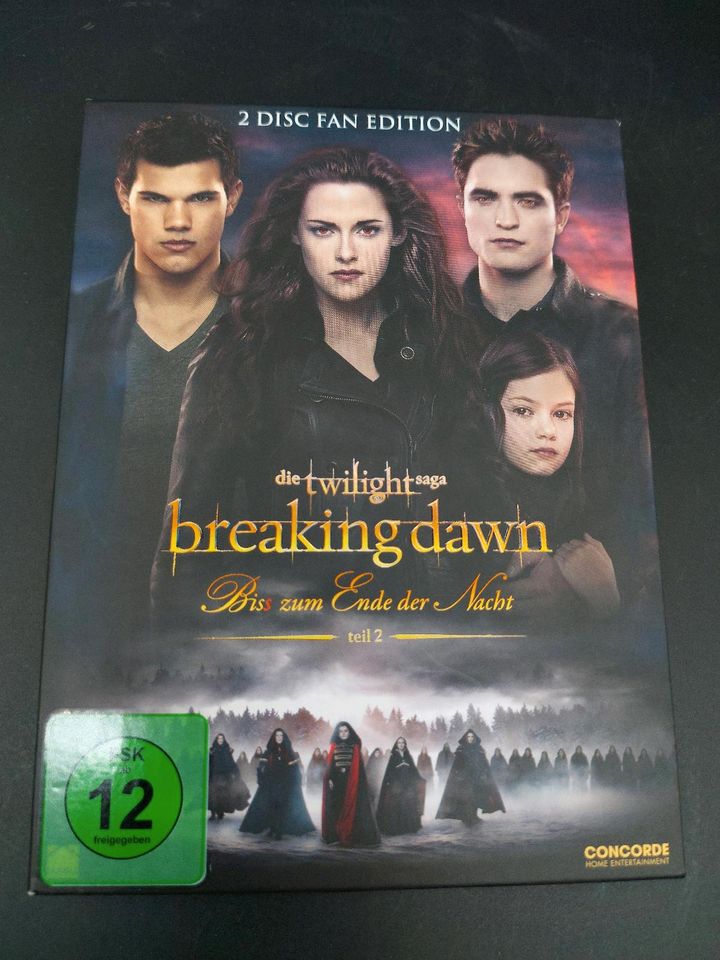 Die Twilight Saga 1-5 2 Disc Fan Edition DVD in Kiel