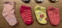 4 paar Socken Sneakersocken Gr. 19-22 rosa gelb pink Bayern - Tapfheim Vorschau