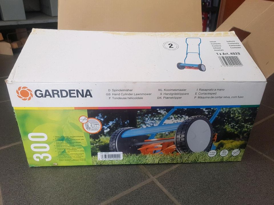 Gardena Rasenmäher neuwertig in Baunatal