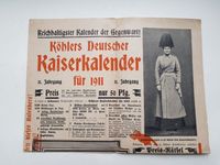 Deutscher Kaiserkalender 1911 bei Köhler Westfalen Prospect Baden-Württemberg - Leonberg Vorschau