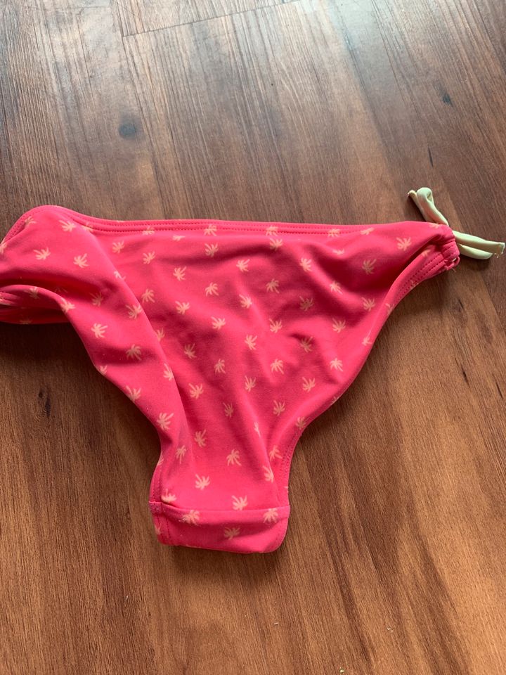 Tchibo Bikini 134/140 pink Palmen in Wittmund