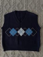 pullunder mit argyle-muster | one-size Hessen - Wiesbaden Vorschau