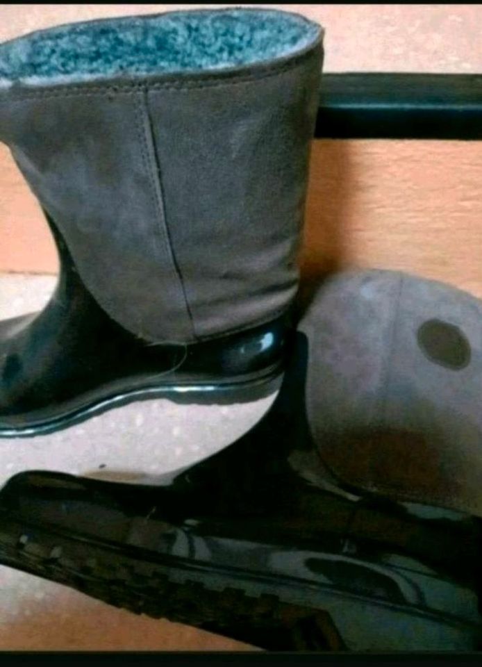 Neu Marc O Polo Winterstiefel Stiefel Gummistiefel mit Leder gefü in Hannover