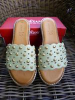 s.Oliver Damen Nappa Leder Pantoletten Sandalen, Pistazie, 38 NEU Häfen - Bremerhaven Vorschau