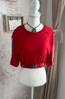 Adidas Cropped Shirt – Knallrot – Größe 34/36 Brandenburg - Zehdenick Vorschau
