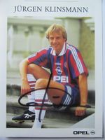 Jürgen Klinsmann ** signiert ** Autogrammkarte 95-96 Bayern AK 19 Rheinland-Pfalz - Landau in der Pfalz Vorschau