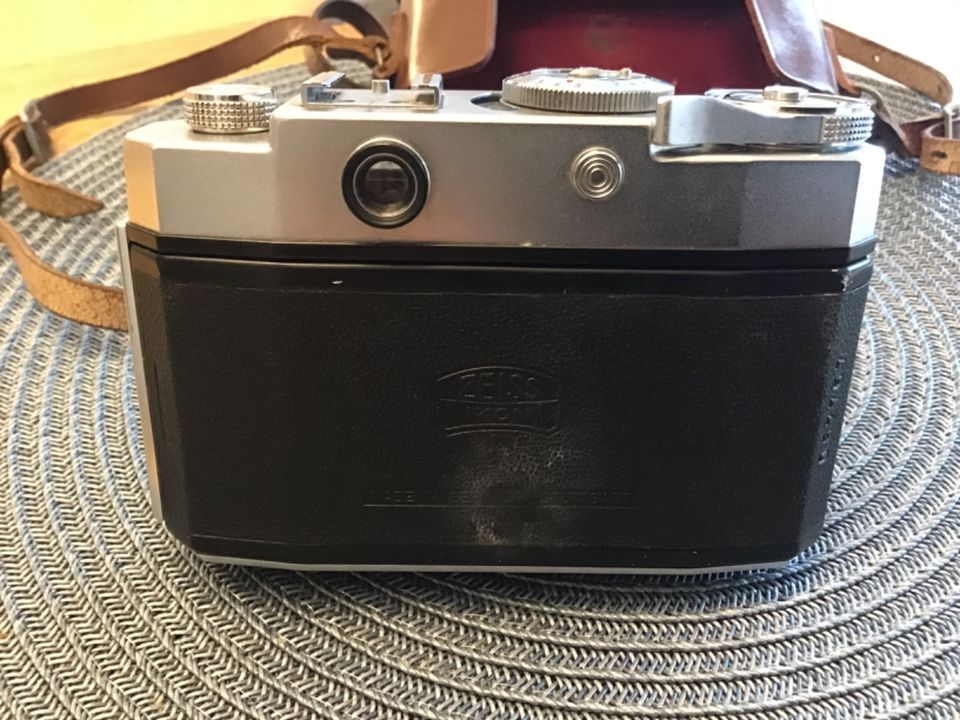 Zeiss Ikon Prontor SVS Vintage Kamera mit Tasche in Bad Oeynhausen