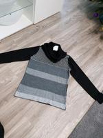 Neu Damen pullover top Oberteil schwarz grau S Frankfurt am Main - Eckenheim Vorschau