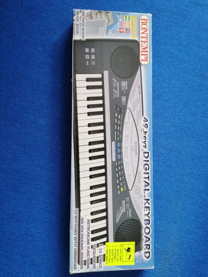 Keyboard Bontempi mit OVP, Netzteil + Anleitung in Wiesbaden