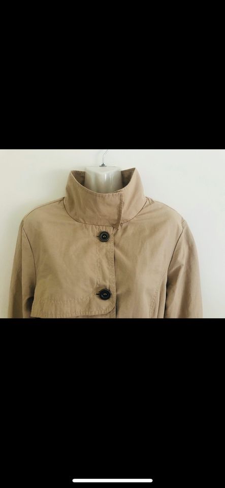 STREET ONE Trenchcoat, Trench, Mantel Gr.38/40 beige in Ratingen