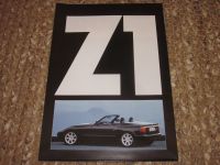 Neuzustand! Prospekt BMW Z1, 1989, auch Poster, Technik GmbH Kr. Dachau - Dachau Vorschau