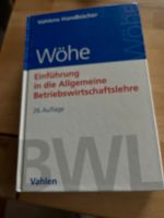 Einführung in die allgemeine Betriebswirtschaftslehre/26.Auflage Dithmarschen - Brunsbuettel Vorschau