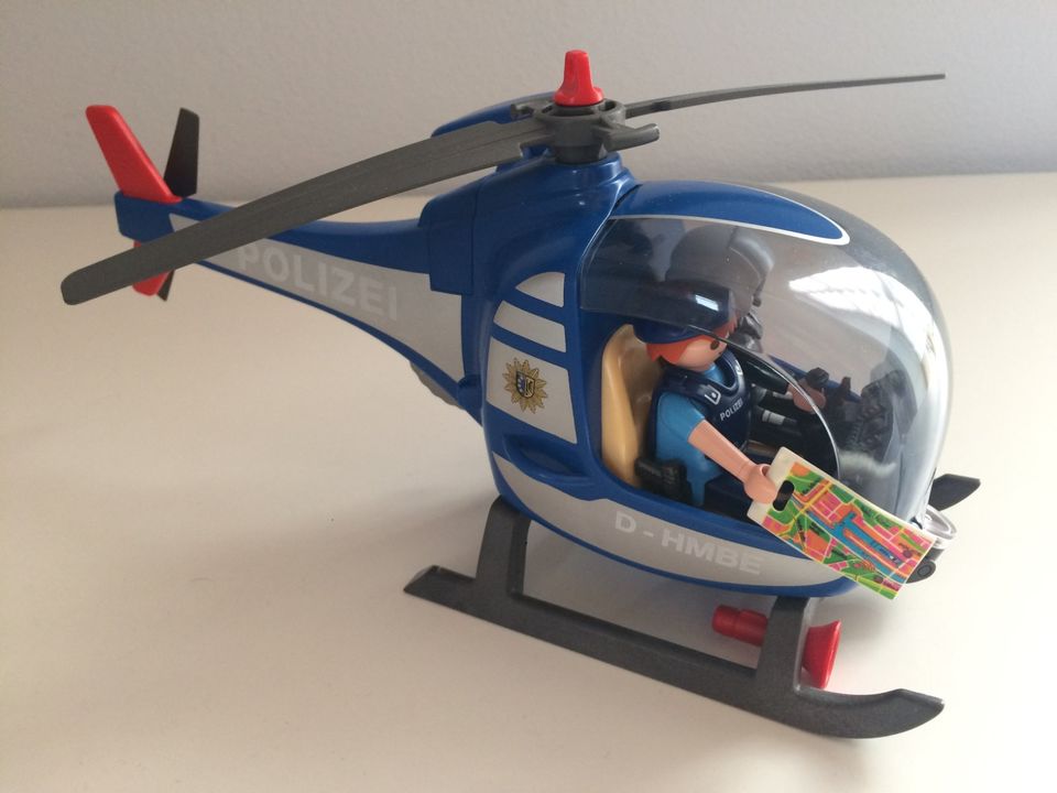 Playmobil Hubschrauber 4266 Polizei in Kissing