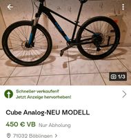 Cube Analog Hardtail-NEU MODELL REDUZIERT AUF 300 Baden-Württemberg - Grafenau Vorschau