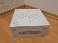 Hochzeitsdeko Aufbewahrungsbox weiß/silber Hessen - Niddatal Vorschau