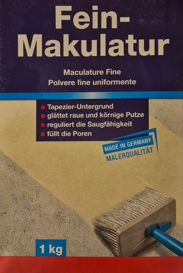 Fein Makulatur Untergrund Tapete Tapezieren in Hamm