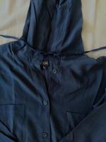Tiefblaue Bluse, Langarm, Kapuze, TCM  38/40 NEU München - Pasing-Obermenzing Vorschau