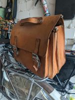 Schulranzen.. Vintage Aktentasche Ledertasche Fahrradtasche Nordrhein-Westfalen - Mönchengladbach Vorschau