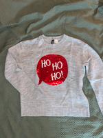 Grauer Weihnachtspulli Ho Ho Ho (H&M), Gr. XS Hessen - Lollar Vorschau