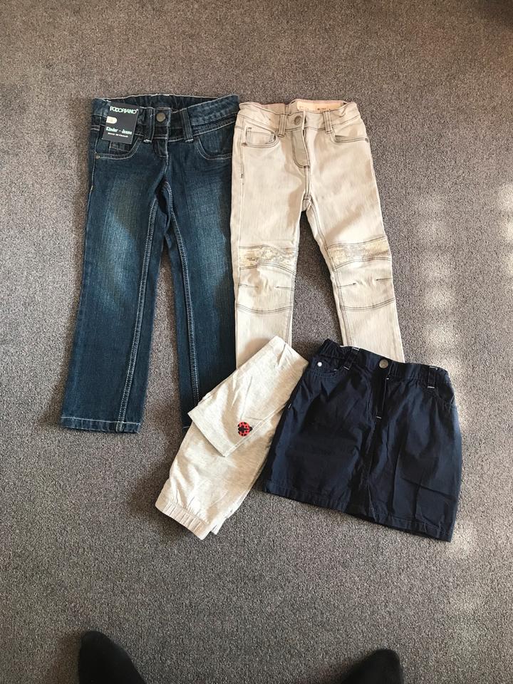 2 Jeans Lupilu Pocopiano Größe 116 Rock mit Hose Kids 110/116 in Ulm