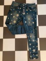 Jeans mit Sternchen, Gr. L Bayern - Essenbach Vorschau