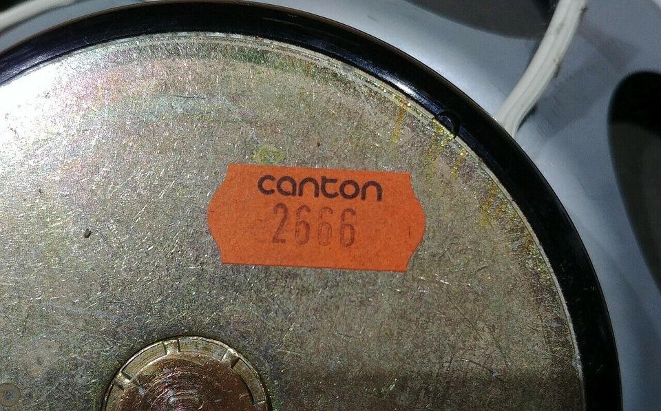 Canton LE 900, Tieftöner 2666, Frequenzweiche in Hagen