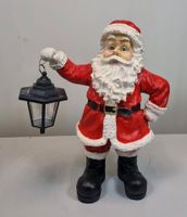 XL Weihnachtsmann mit LED-Solar-Laterne Deko Figur Weihnachten Niedersachsen - Wardenburg Vorschau