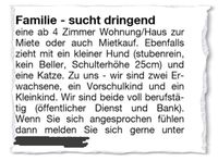 Suche ab 4 Zimmer Wohnung Baden-Württemberg - Herbrechtingen Vorschau