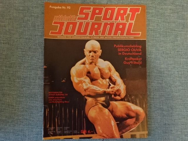 Athletik Sport Journal Bodybuilding Gym Heft Magazin Zeitschrift in Polling Kr Mühldorf a Inn