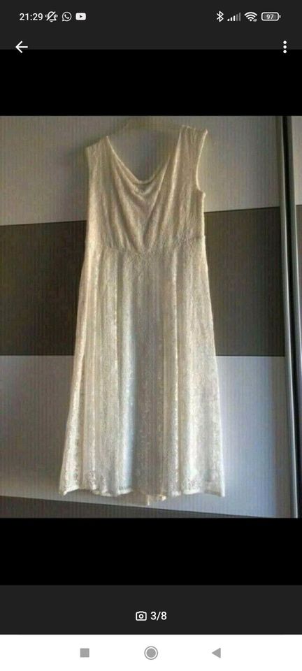 Brautkleid,Kleid,Umstandskleid,Abendkleid,Creme,TiffanyRose in Kamen