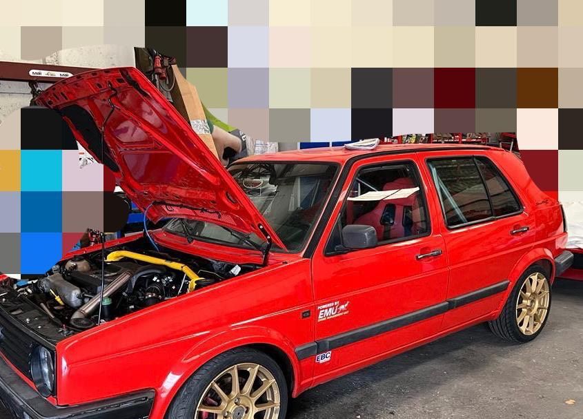 Golf 2 top Zustand 1,8t Überrollbügel g60 Bremse in Gemmrigheim