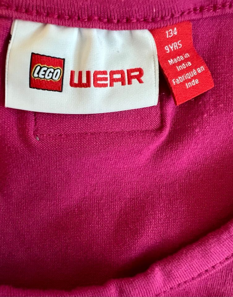 LEGO wear 134 Longsleeve Wendepailetten pink Mädchen in Neuler