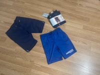 Set 3 Shorts Jungs 128  Sport Jenas blau Alive 140 Hose kurz Bayern - Bad Aibling Vorschau