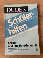 Körper und ihre Berechnung 2 Schülerhilfen Duden Geometrie Nordrhein-Westfalen - Herdecke Vorschau