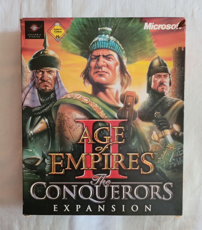 Age Of Empires II 2 - The Conquerors - Expansion * PC Big Box in Wiesbaden