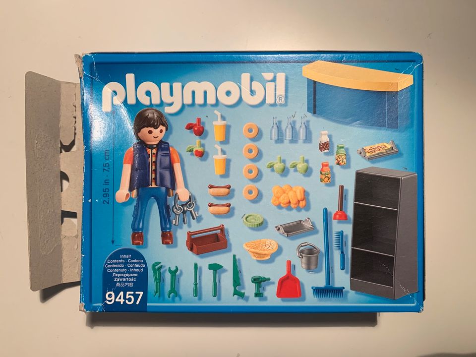 Playmobil City Life 9457 Hausmeister Kiosk in Hamburg