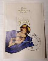 9 Briefmarken BRD 1978 - 1981, u.a. Weihnachten, Energiesparen Bayern - Kirchham Vorschau
