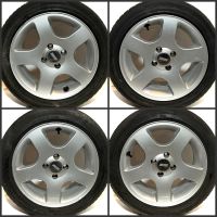 Alu-Felgen LK 4x100 ET40 Reifen 195/50 R15 Opel Corsa C Honda VW Nordrhein-Westfalen - Nottuln Vorschau