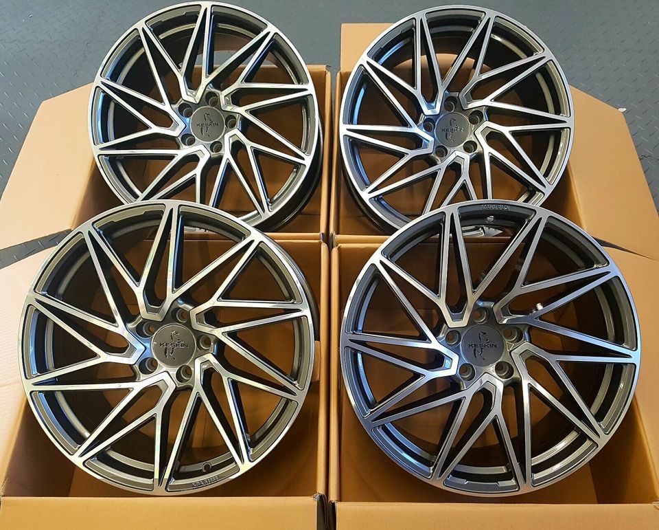 4x Neue Keskin KT20 Future Felgen 19Zoll 5x114,3 Honda Kia usw. in Krostitz