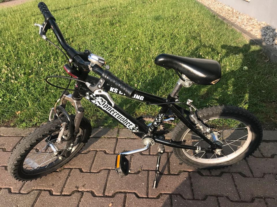 Mountainbike Fahrrad Kinder Donercrusher schwarz in Neu Ulm